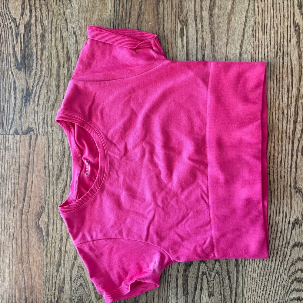 Aerie Pink Crop Top